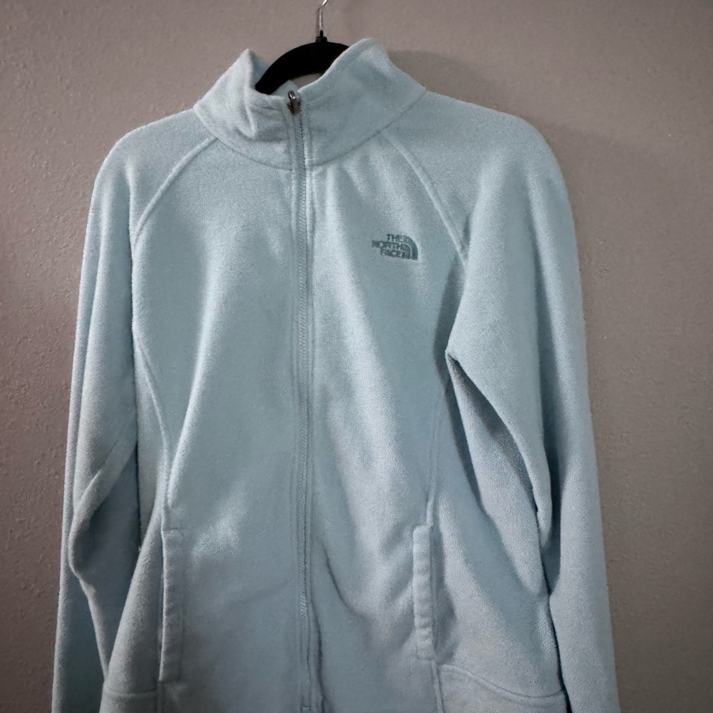 The North Face Women's Soft Blue Fleece Jacket